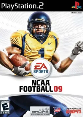 NCAA Football 09 box cover front